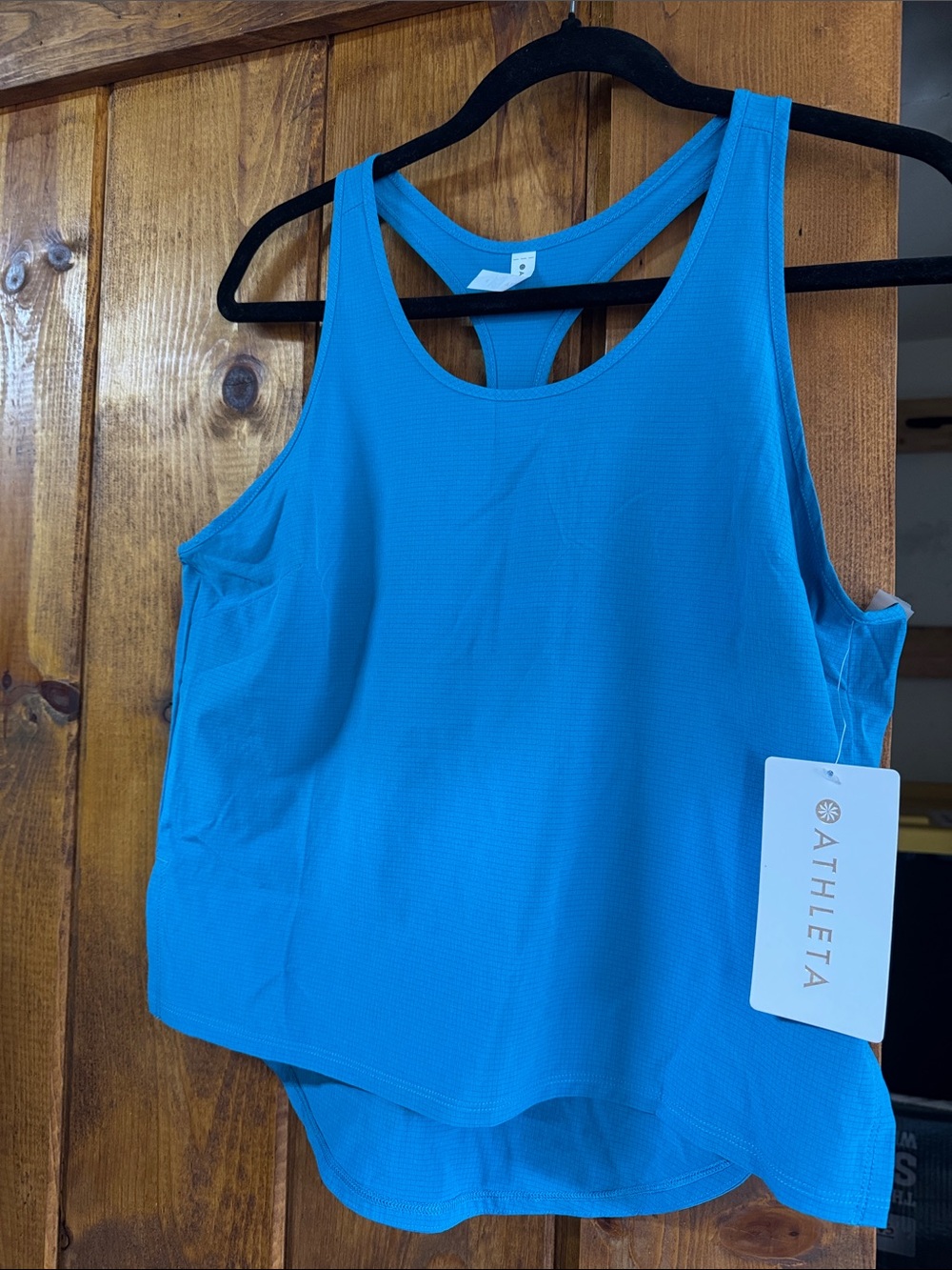 Athleta Turquoise Racerback Workout Tank